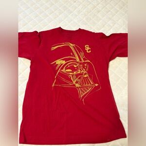 Red USC Trojans Youth Darth Vader T-Shirt